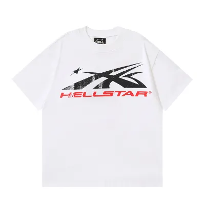 Hellstar Sport Logo Gel T-shirt White 01