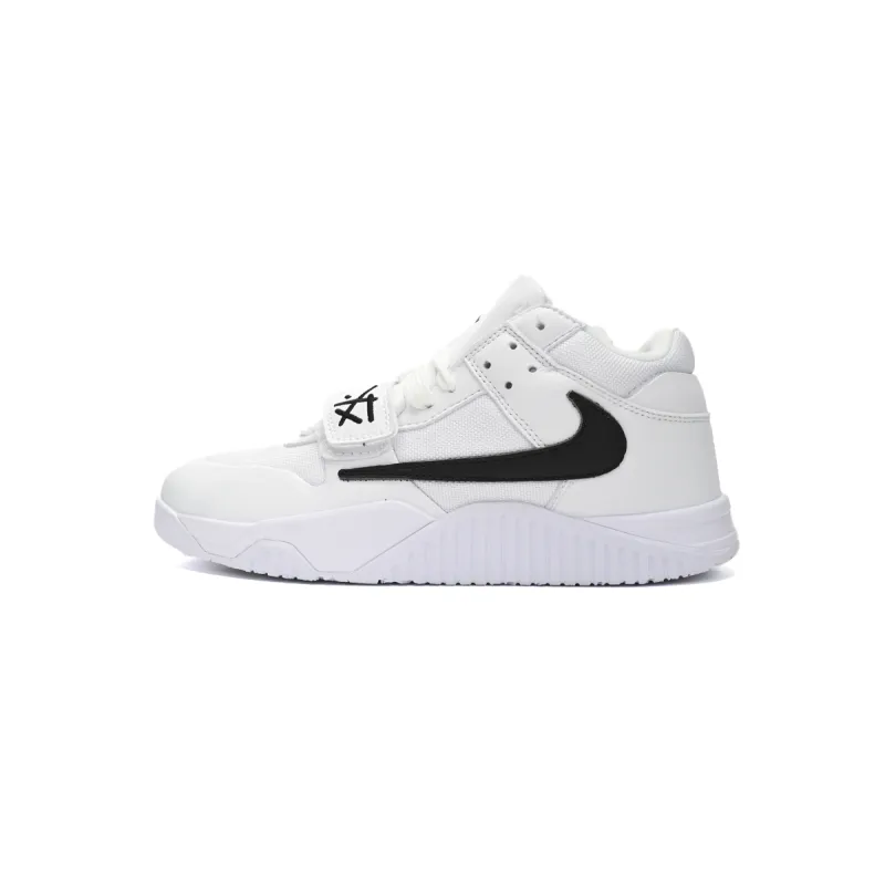 Travis Scott x Jordan Cut The Check Nice Kicks White Black FZ8117-492 