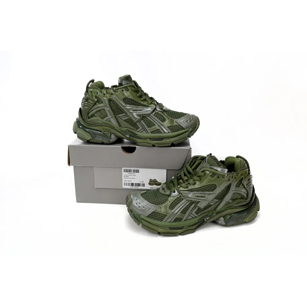 Balenciaga Runner Army Green 677402 W1RN3 2025