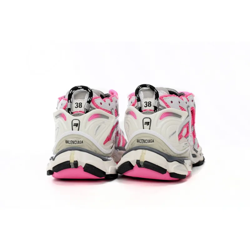 Balenciaga Runner  White Red Powder 677402 W3RBN 9155