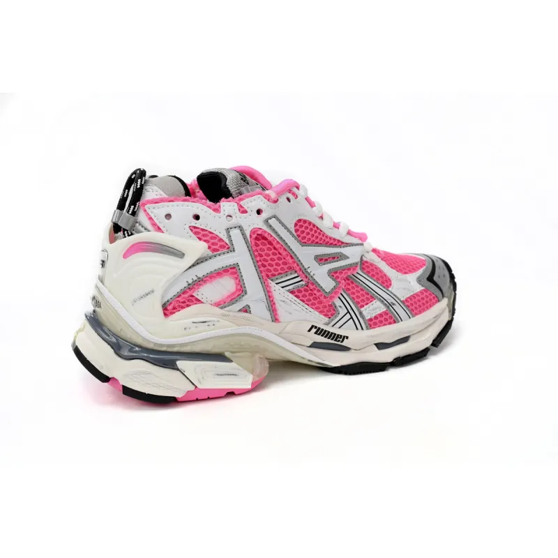 Balenciaga Runner  White Red Powder 677402 W3RBN 9155