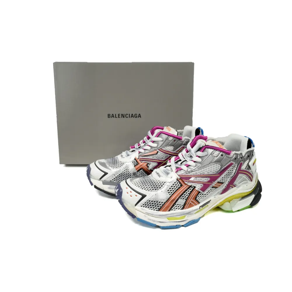 Balenciaga Runner Silver Purple Reps