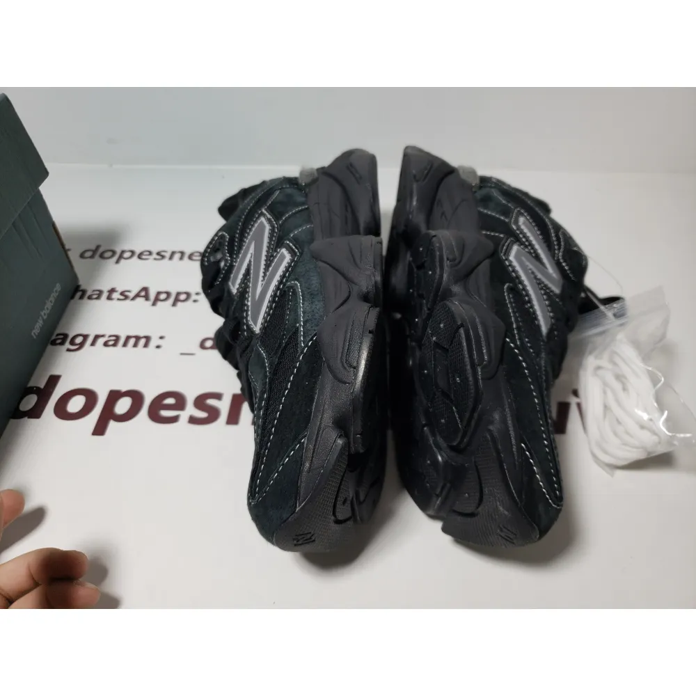 New Balance 9060 Triple Black Patent U9060ZBO