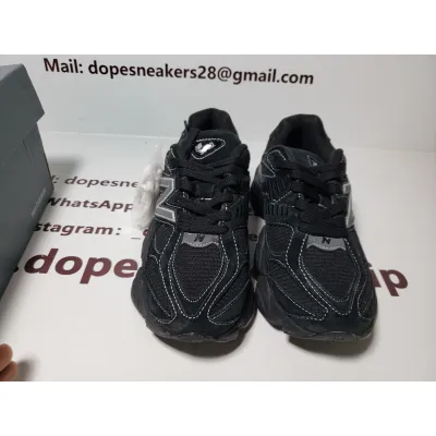 New Balance 9060 Triple Black Patent U9060ZBO 02