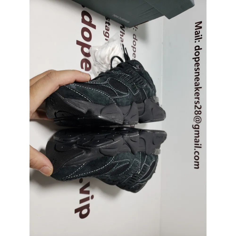 New Balance 9060 Triple Black Patent U9060ZBO