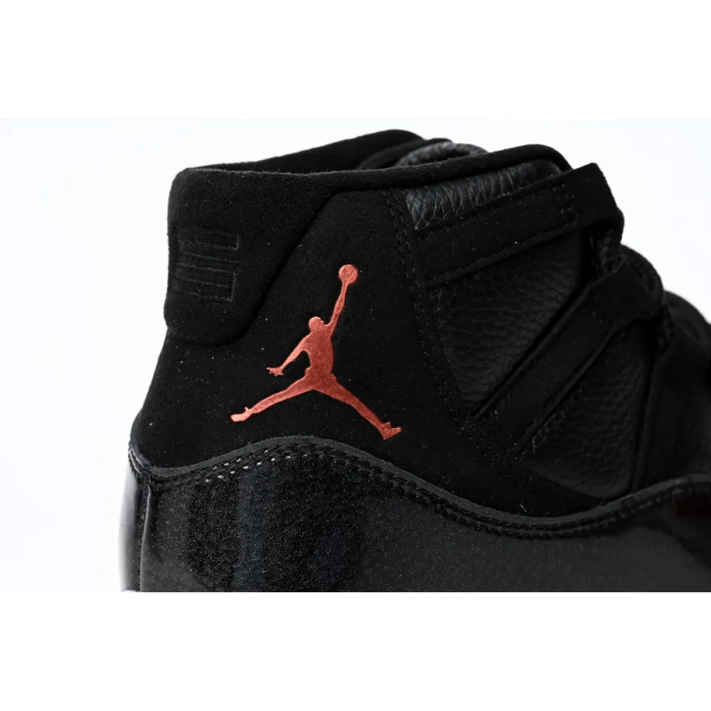 Jordan 11 25th Anniversary Black Silver Eyelets Reps