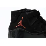 Jordan 11 25th Anniversary Black Silver Eyelets Reps