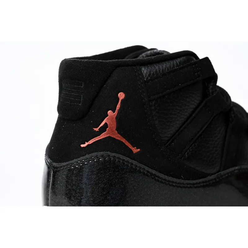 Jordan 11 25th Anniversary Black Silver Eyelets Reps