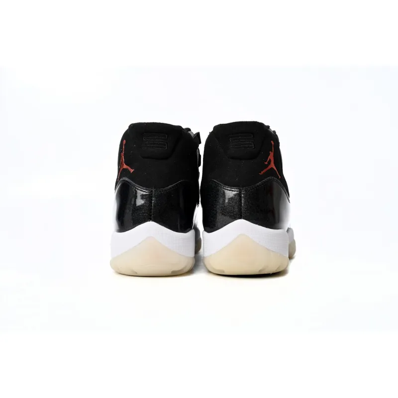Jordan 11 25th Anniversary Black Silver Eyelets Reps