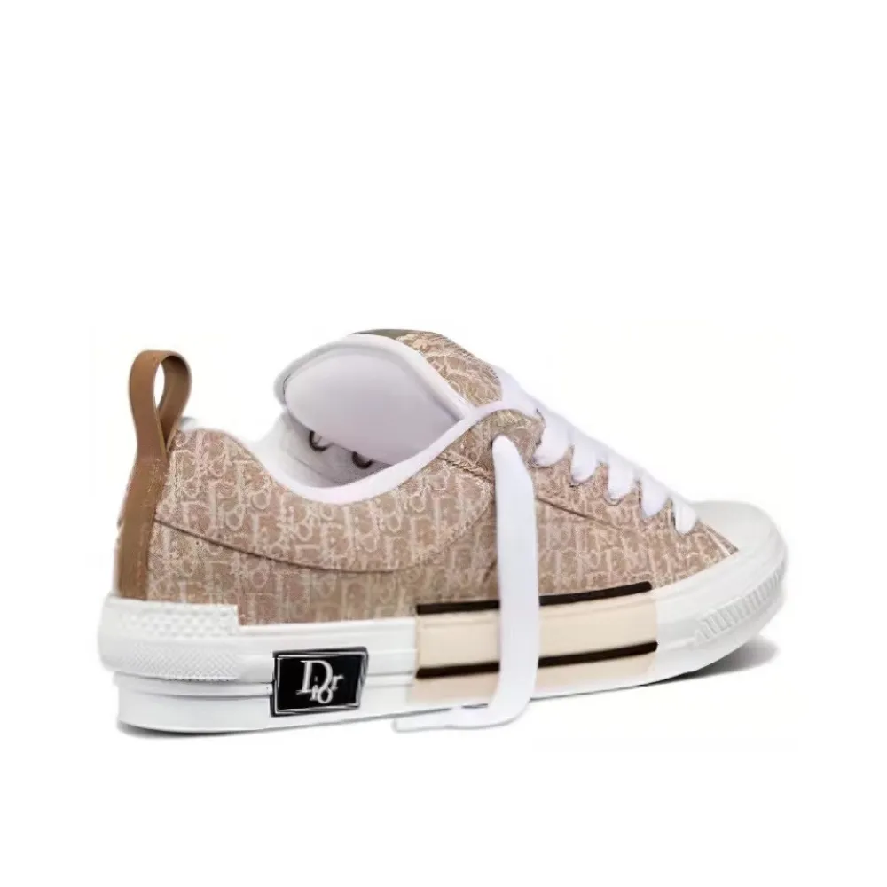 D*or b23 skater low top beige D*or oblique jacquard 3sn292zuy_h100