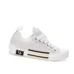 Dior B23 Skater Low Top Cream Dior Oblique Jacquard 3SN292ZUY_H800