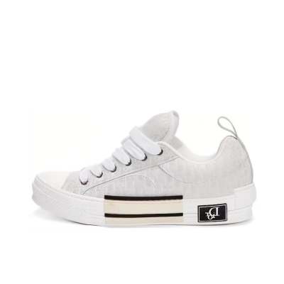 Dior B23 Skater Low Top Cream Dior Oblique Jacquard 3SN292ZUY_H800 01