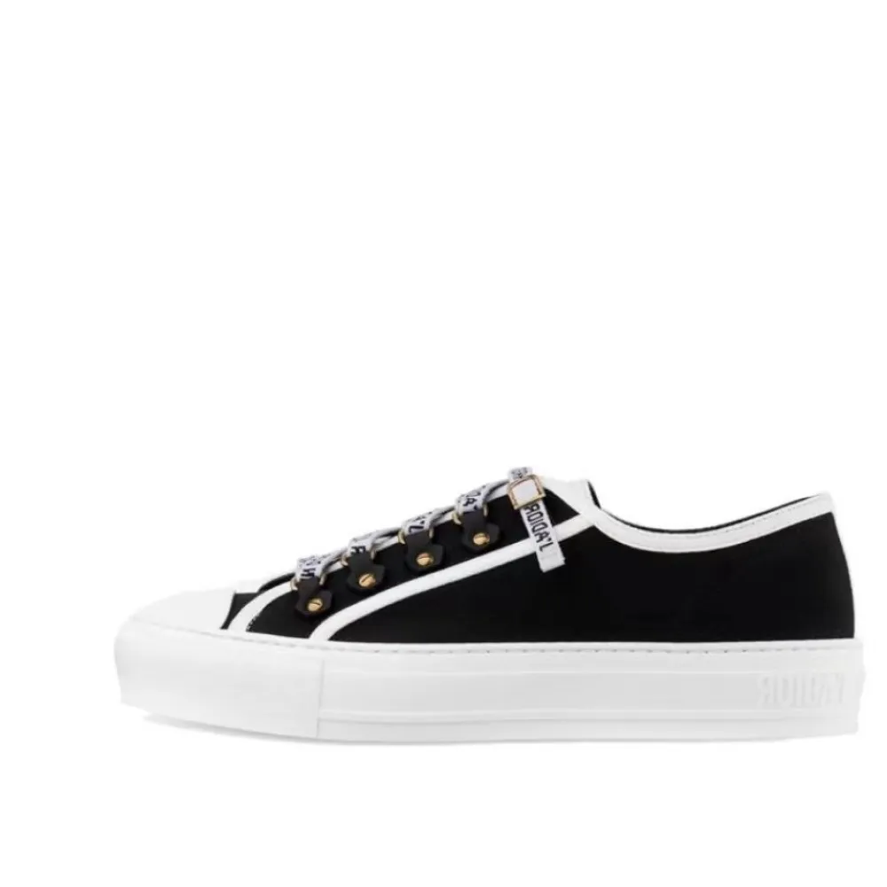 D*or walk''n''D*or low top black canvas  kck177cva_s12x