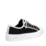  Dior Walk'N'Dior Low Top Black Canvas  KCK177CVA_S12X