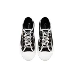  Dior Walk'N'Dior Low Top Black Canvas  KCK177CVA_S12X