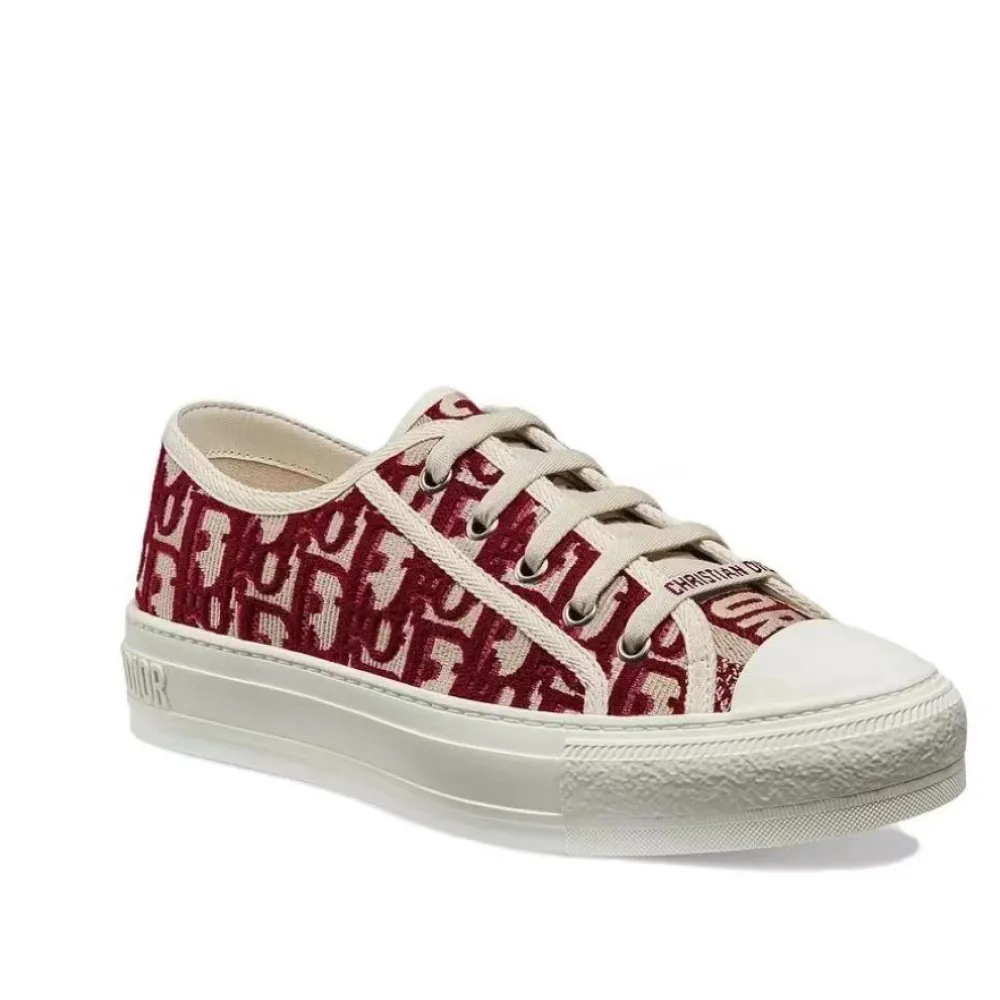 Dior Walk'N'Dior Oblique Red Canvas KCK211OBE_S16V