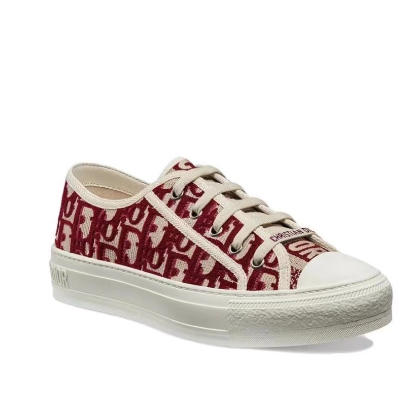 Dior Walk'N'Dior Oblique Red Canvas KCK211OBE_S16V