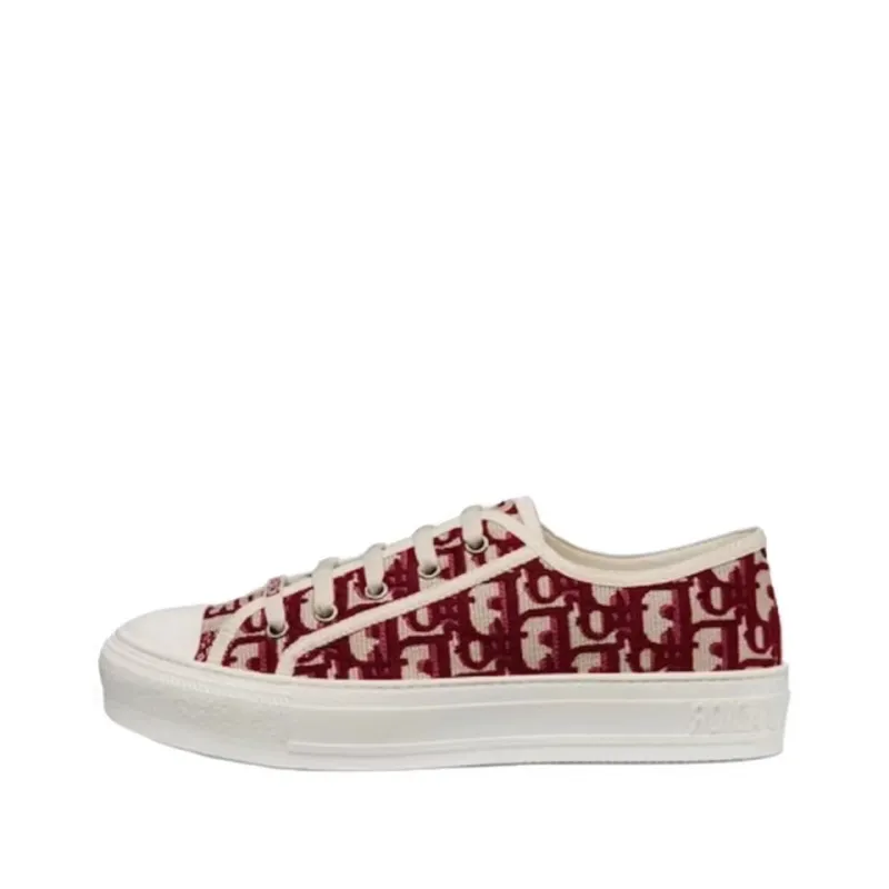 Dior Walk'N'Dior Oblique Red Canvas KCK211OBE_S16V