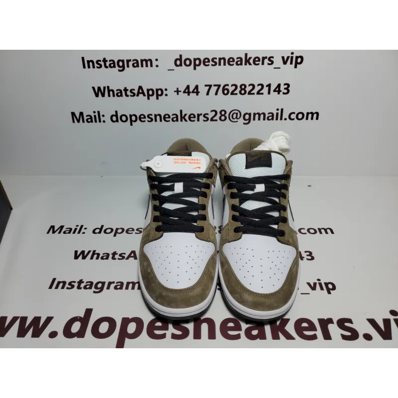 Nike SB Dunk Low Trail White Brown 304292-102