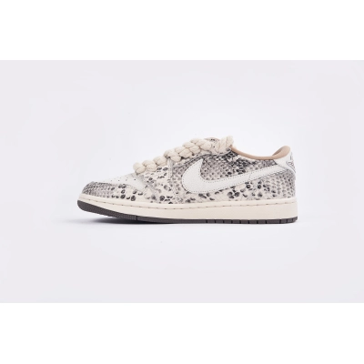 Air Jordan 1 Low snake pattern（Pre-sale） 01