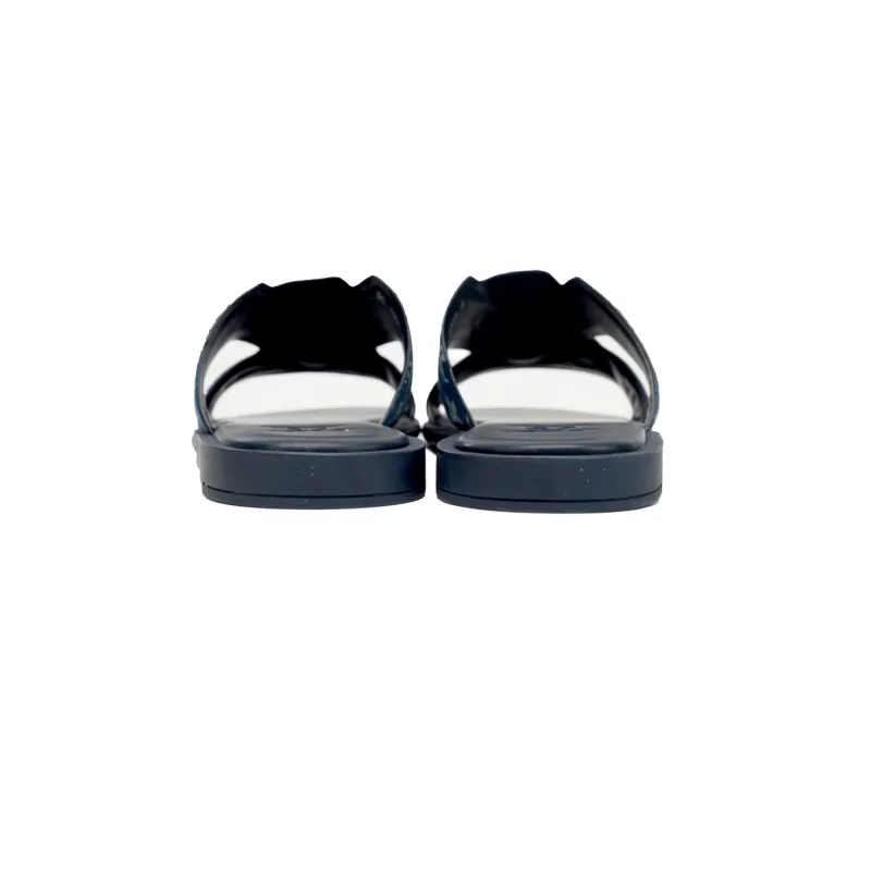Louis Vuitton Oasis Mules Blue Cloth 1AC69Y
