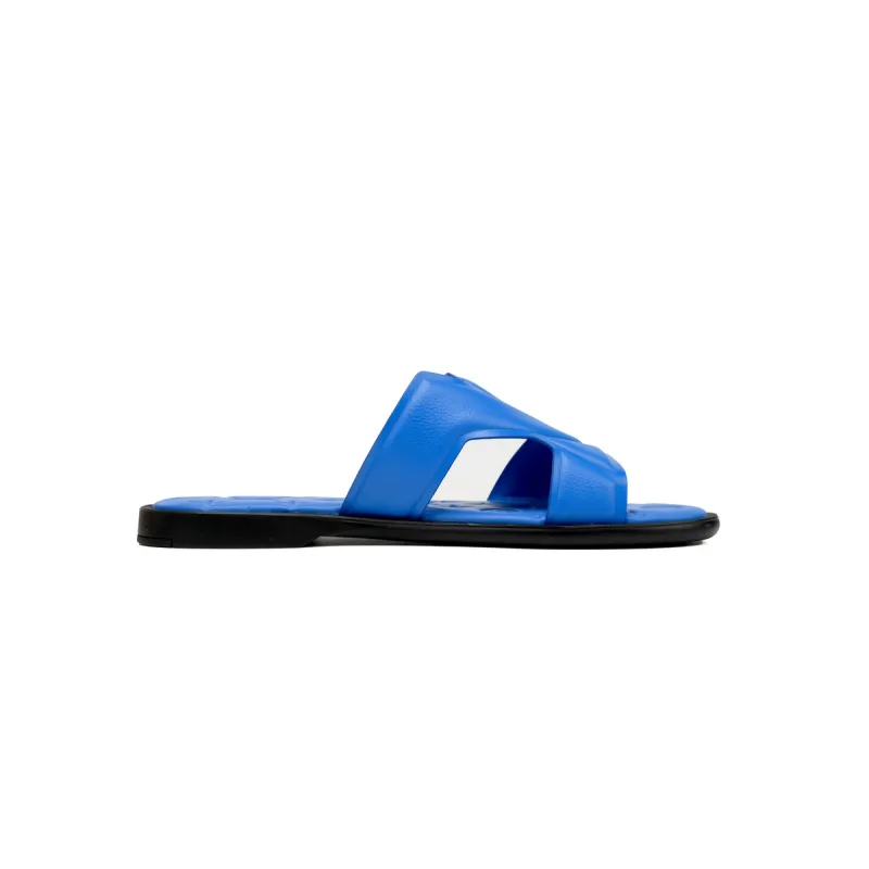 Louis Vuitton Oasis Mules Blue Leather Surface 1ABZ9A