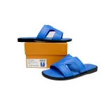 Louis Vuitton Oasis Mules Blue Leather Surface 1ABZ9A