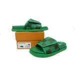 Louis Vuitton Miami Mules Green Presbyopia