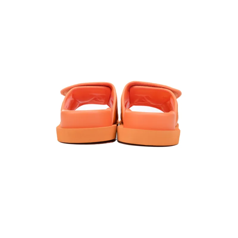 Louis Vuitton Miami Mules Yellow Embossing