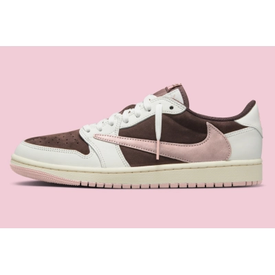 Travis Scott x Air Jordan 1 Low OG SP Dark Pony Pink DZ4137-206 01