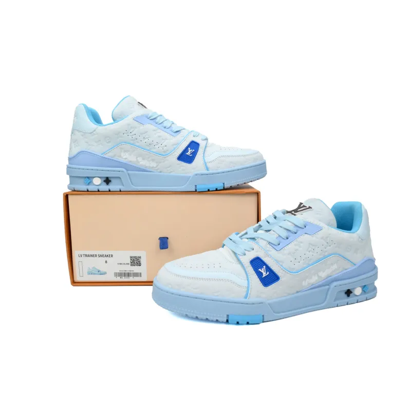 Tyler x LOUIS VUITTON Trainer pale blue