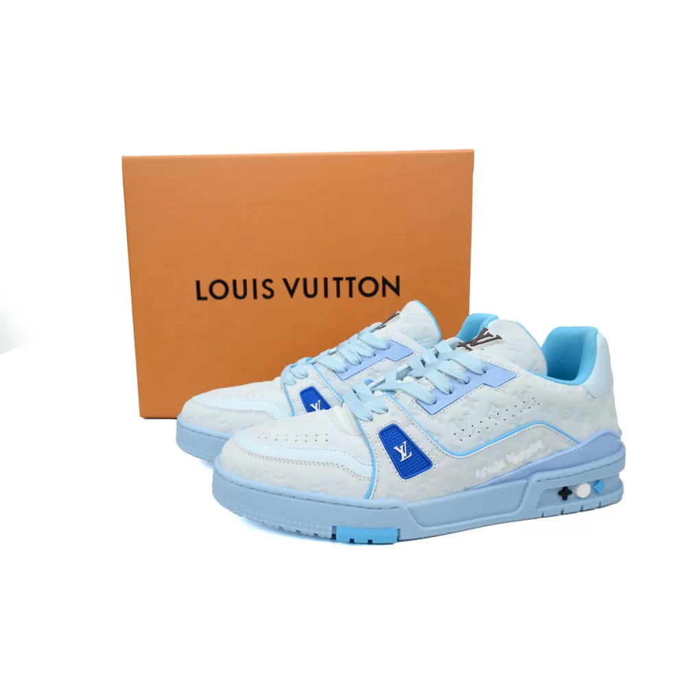 Tyler x LOUIS VUITTON Trainer pale blue