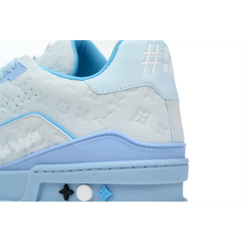 Tyler x LOUIS VUITTON Trainer pale blue