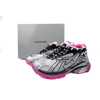 Balenciaga Runner Silver Red 677402 W3RB2 9155 02