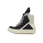 Rick Owens GeoBasket Oversized Eylet Black White