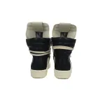 Rick Owens Luxor Geobasket High 'Milk Black'