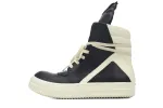 Rick Owens RO Geobasket Black and White RU02C7894LCGLPO-7511