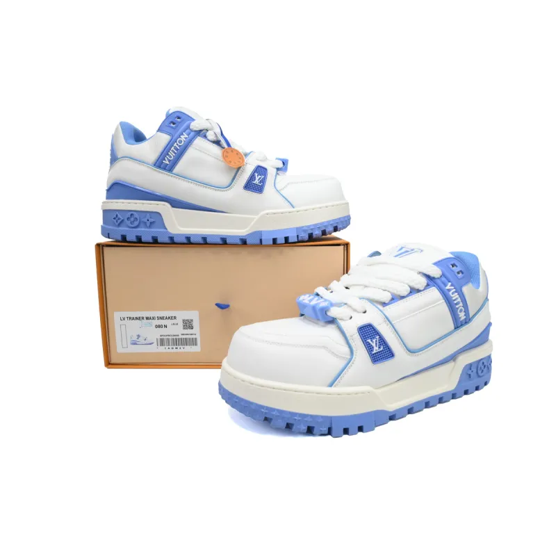 Louis Vuitton White Blue