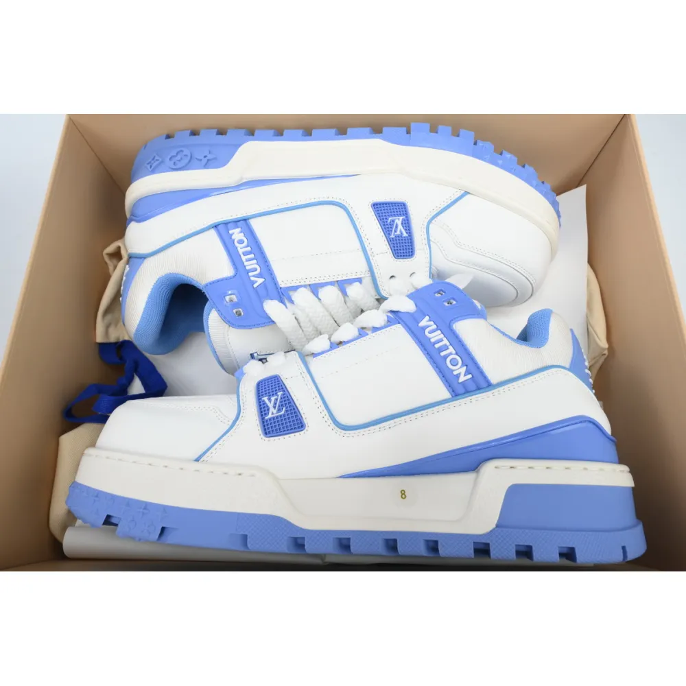 Louis Vuitton White Blue
