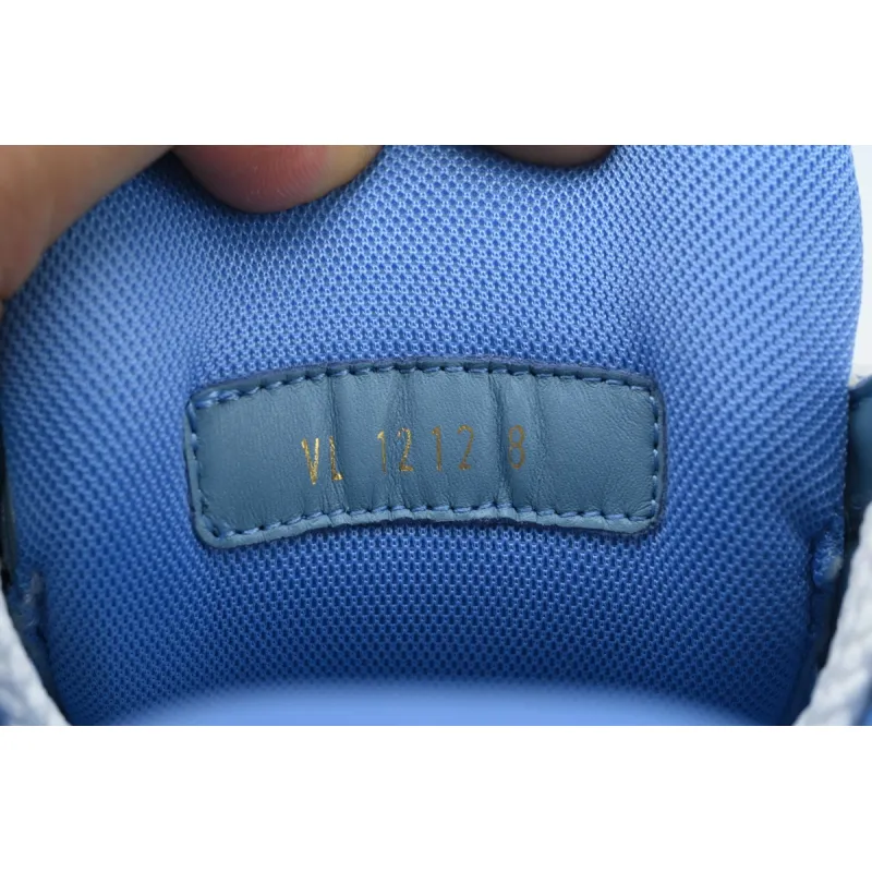 Louis Vuitton White Blue