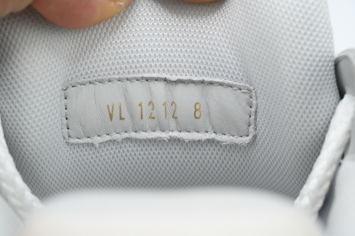 Louis Vuitton White Grey