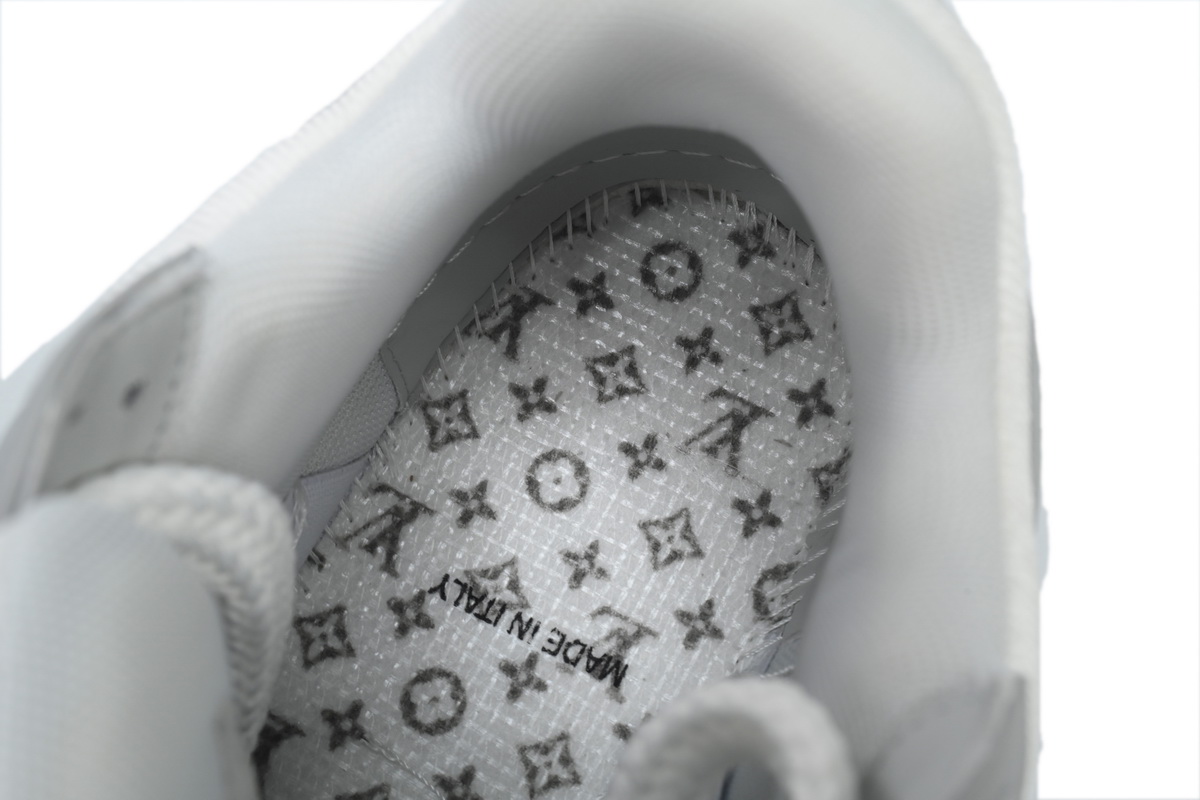 Louis Vuitton White Grey