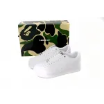 A Bathing Ape Bape Sta Low White