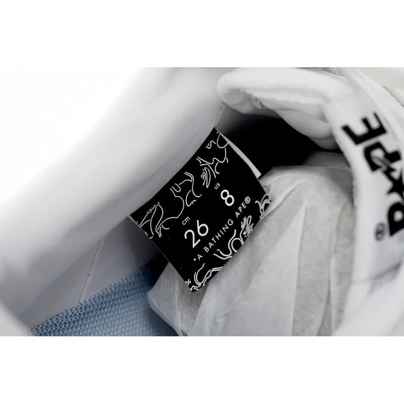 A Bathing Ape Bape Sta Low White