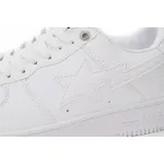 A Bathing Ape Bape Sta Low White