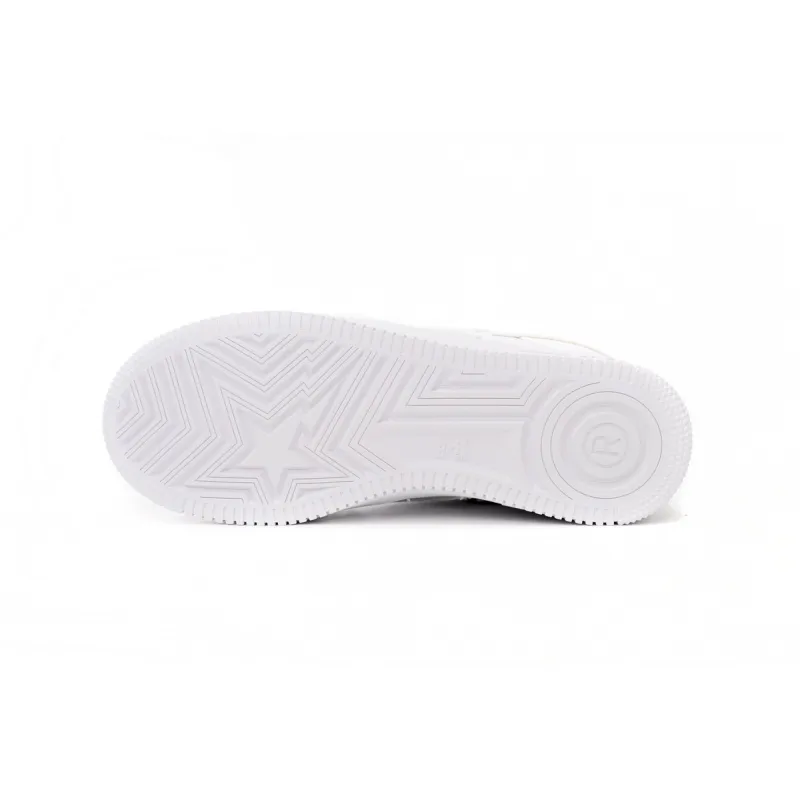 A Bathing Ape Bape Sta Low White
