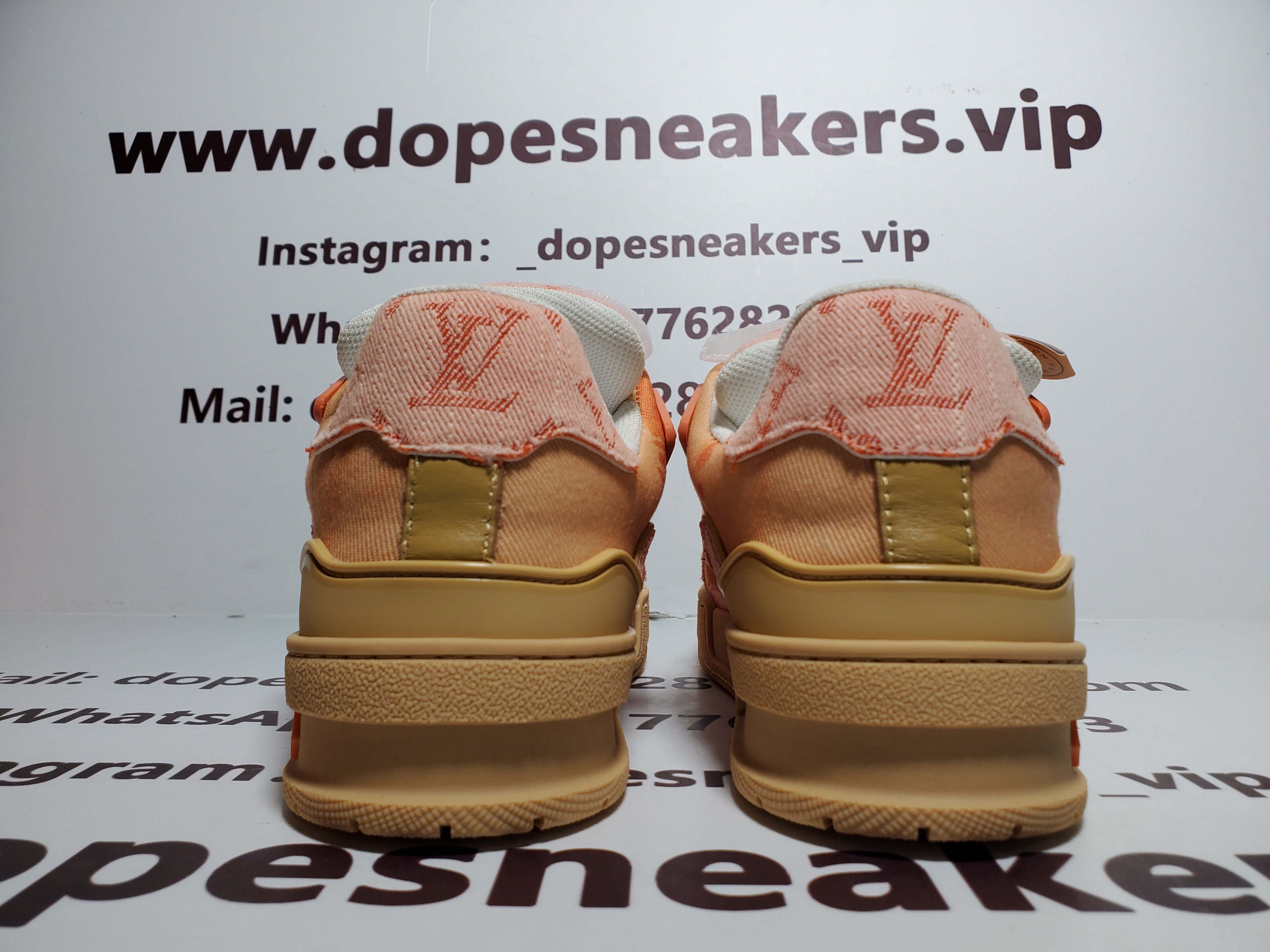 LOUIS VUITTON Trainer Orange 1ACVN7
