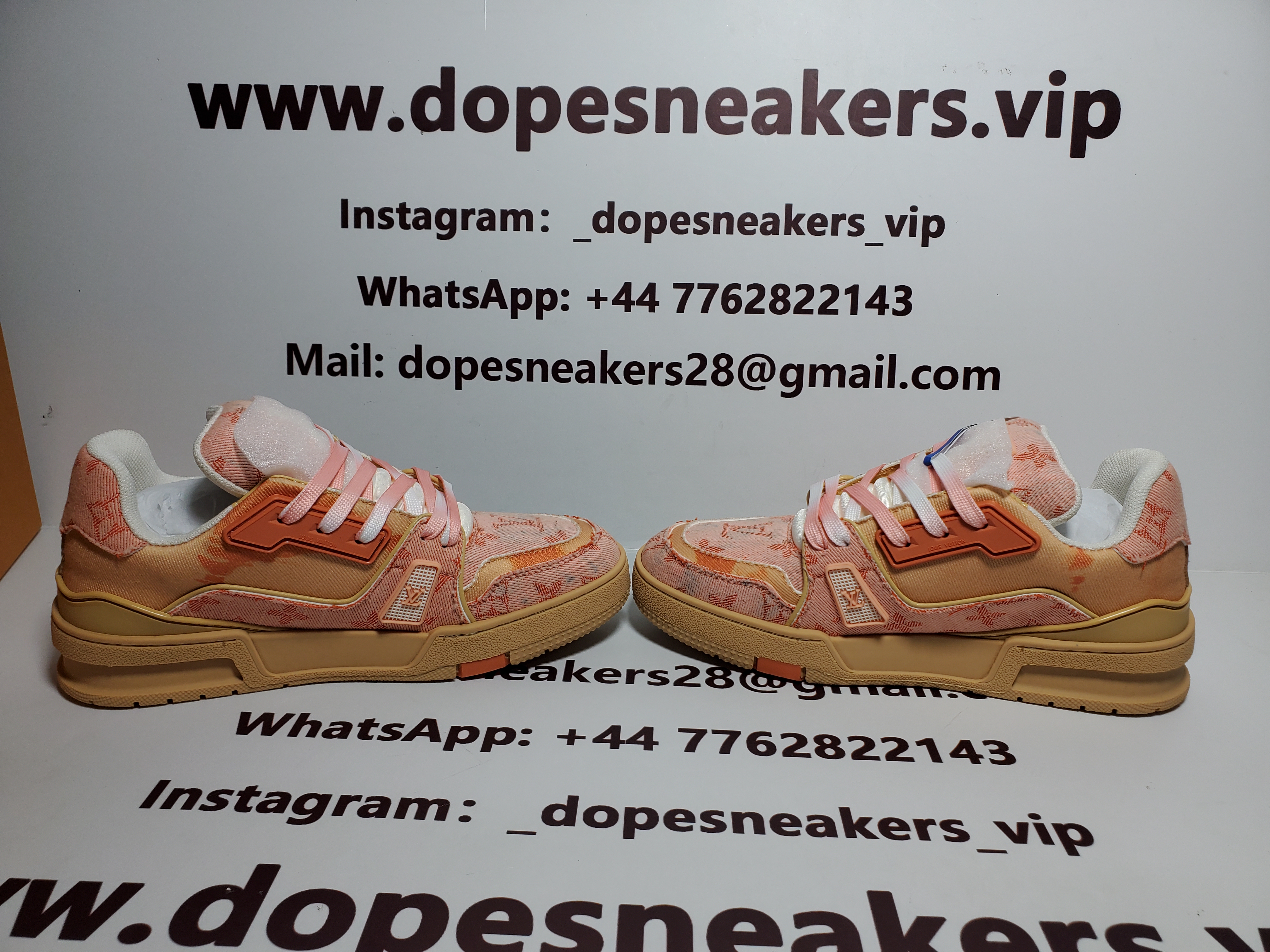 LOUIS VUITTON Trainer Orange 1ACVN7