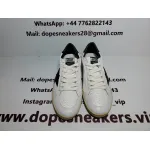 Golden Goose Superstar In White Nappa With Black Star