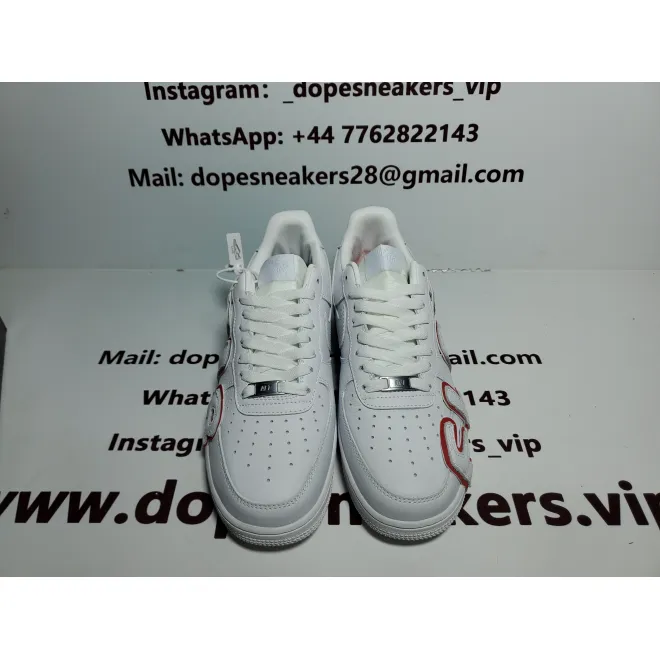 Nike Air Force 1 Low Cactus Plant Flea Premium White Red CK4746-991 (2024)